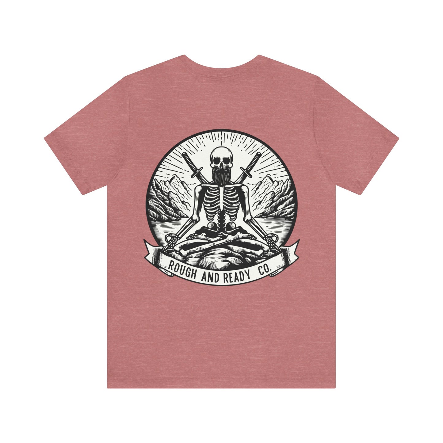 The "Meditating Samurai" - Rough and Ready Co. Short Sleeve Tee