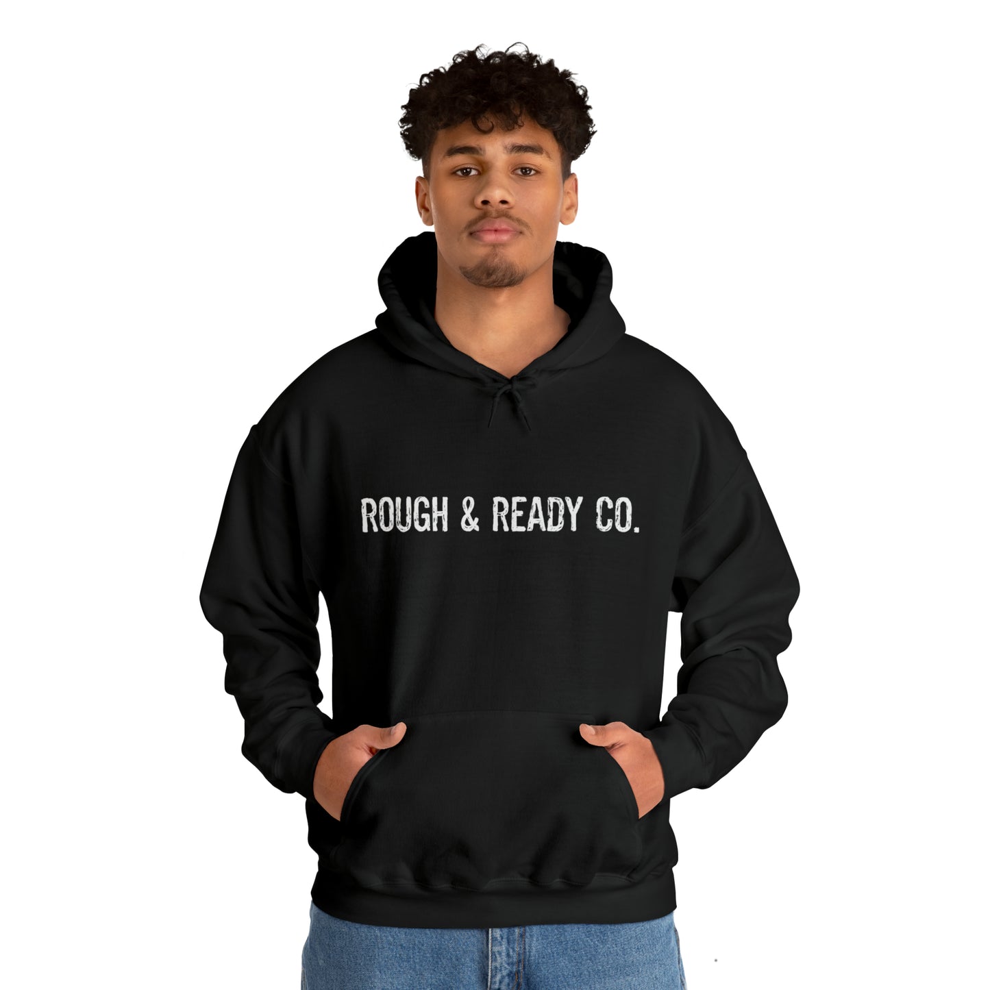 The Rough and Ready Co. Heavy Hooded Sweatshirt