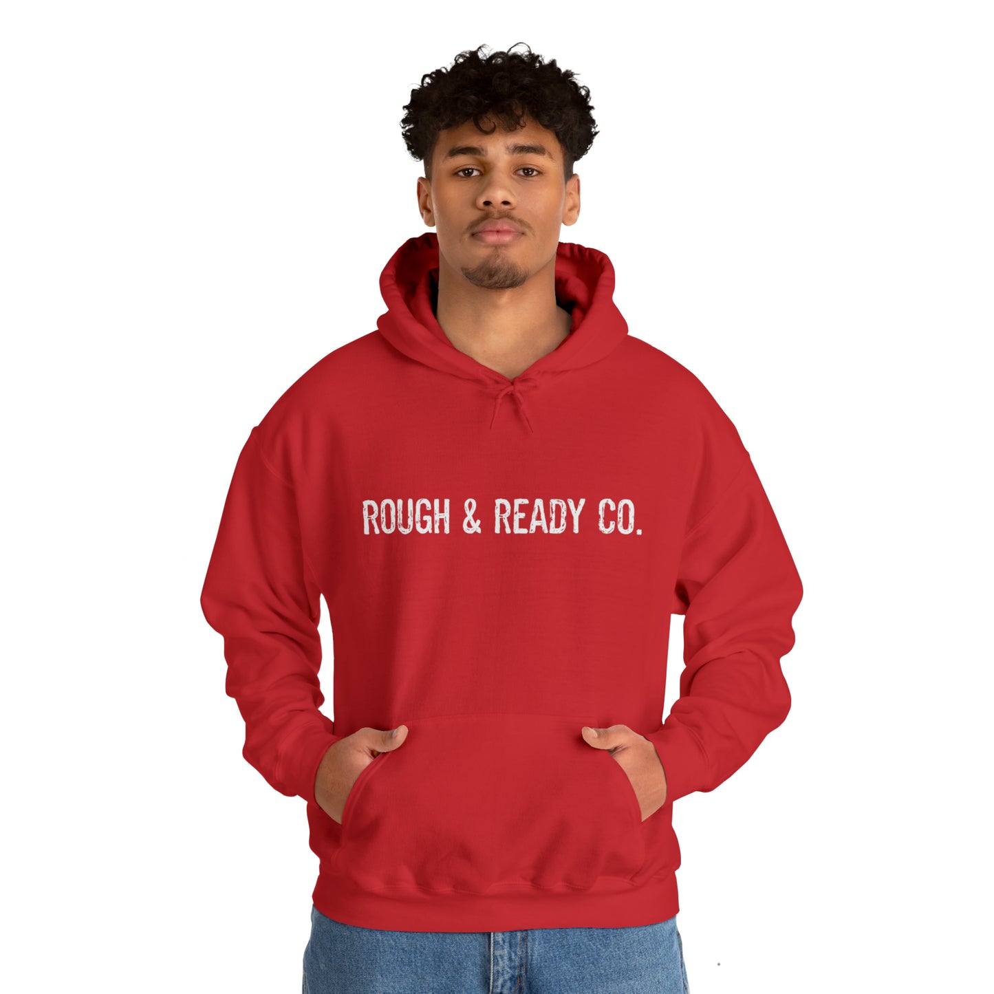 The Rough and Ready Co. Heavy Hooded Sweatshirt