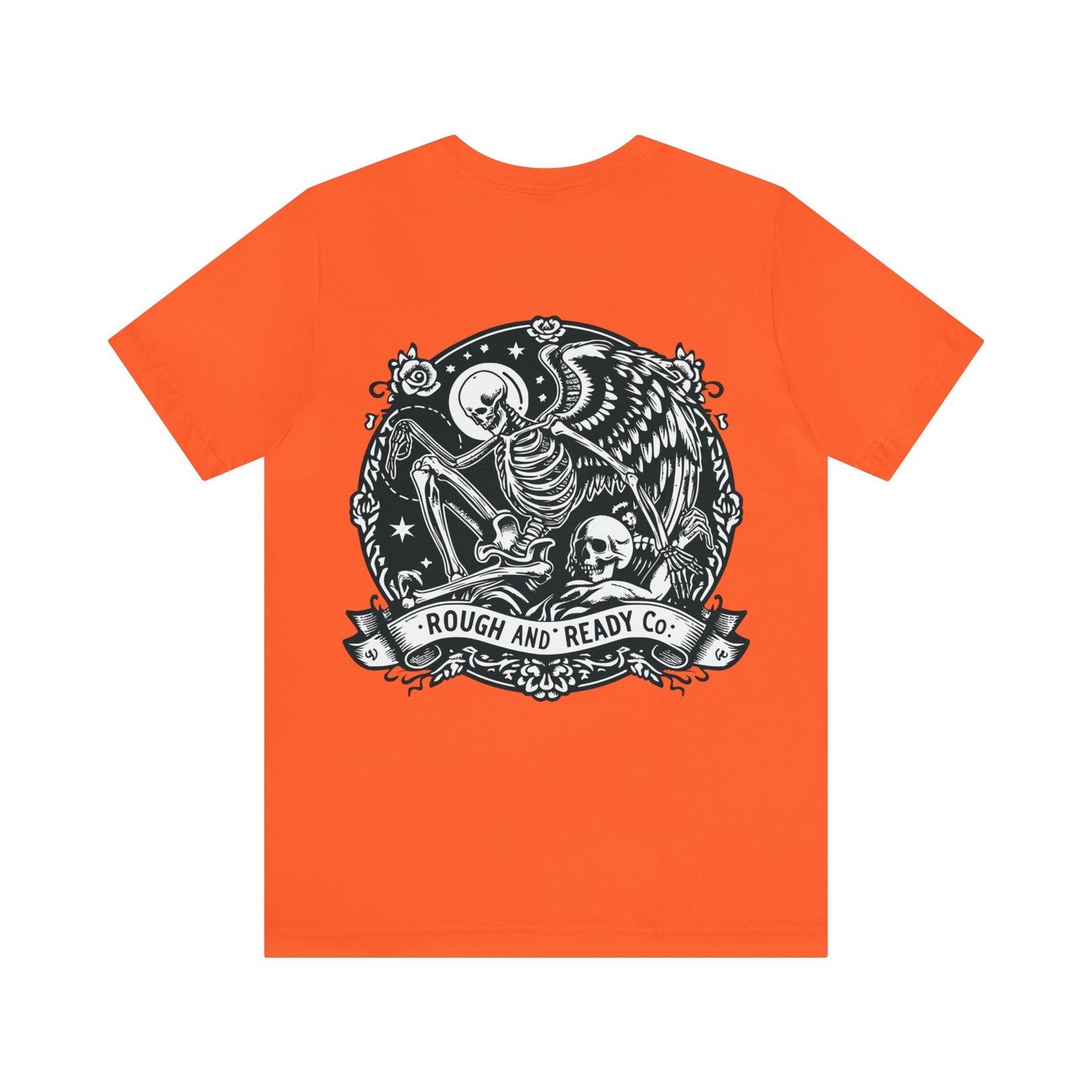 The "Skele-Angel" - Rough and Ready Co. Short Sleeve Tee