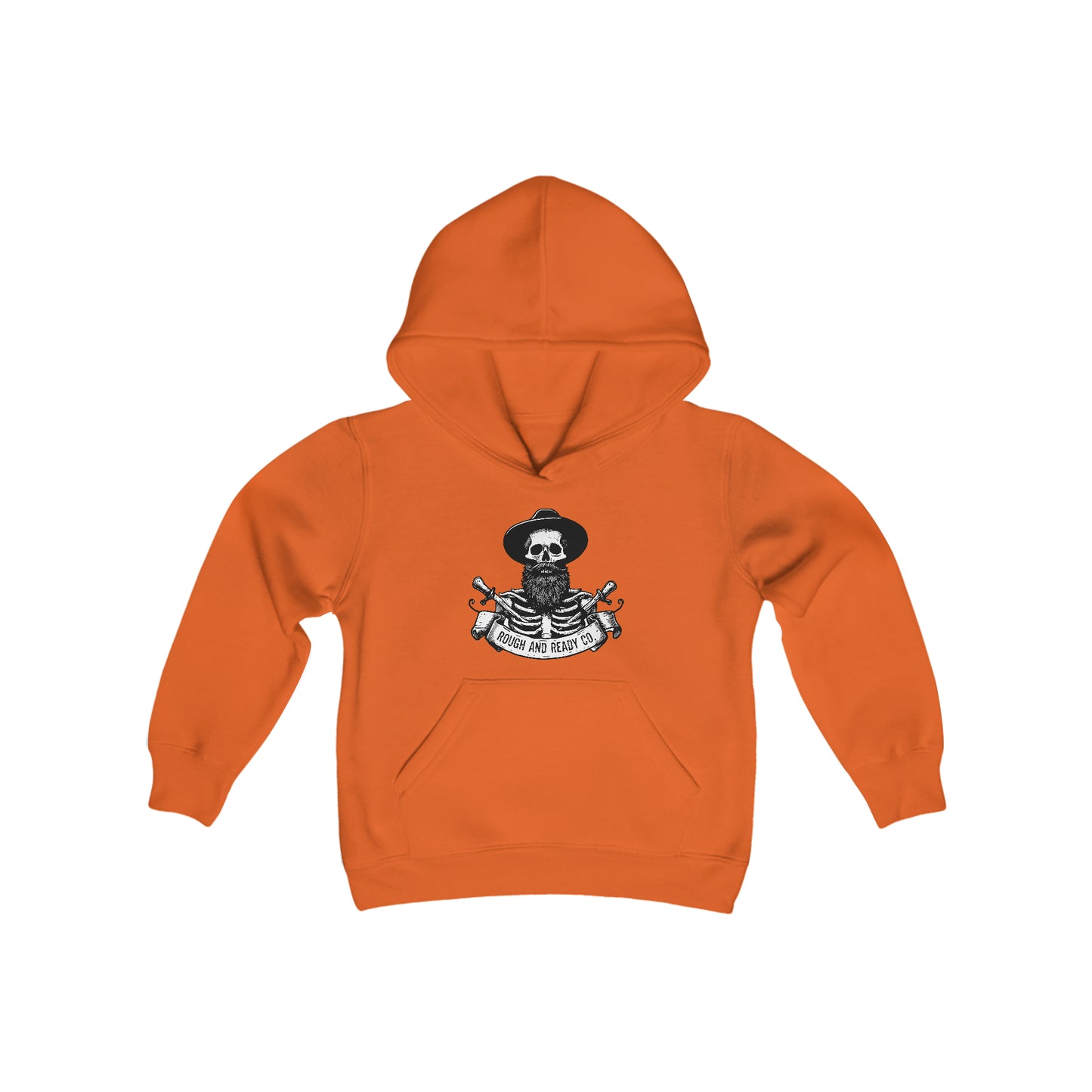 The "Bandit" Rough and Ready Co. Youth Heavy Hooded Sweatshirt