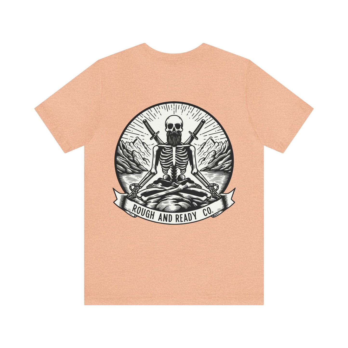 The "Meditating Samurai" - Rough and Ready Co. Short Sleeve Tee