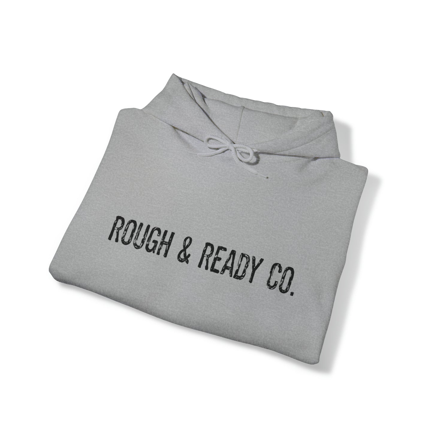 The Rough and Ready Co. Heavy Hooded Sweatshirt