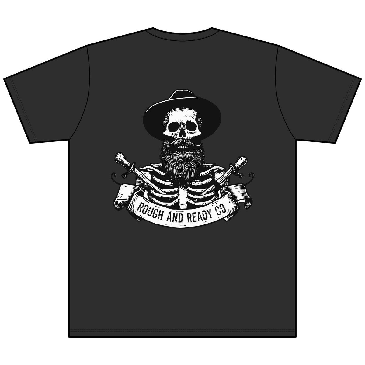 The "Rough and Ready Co."  V-Neck Tee