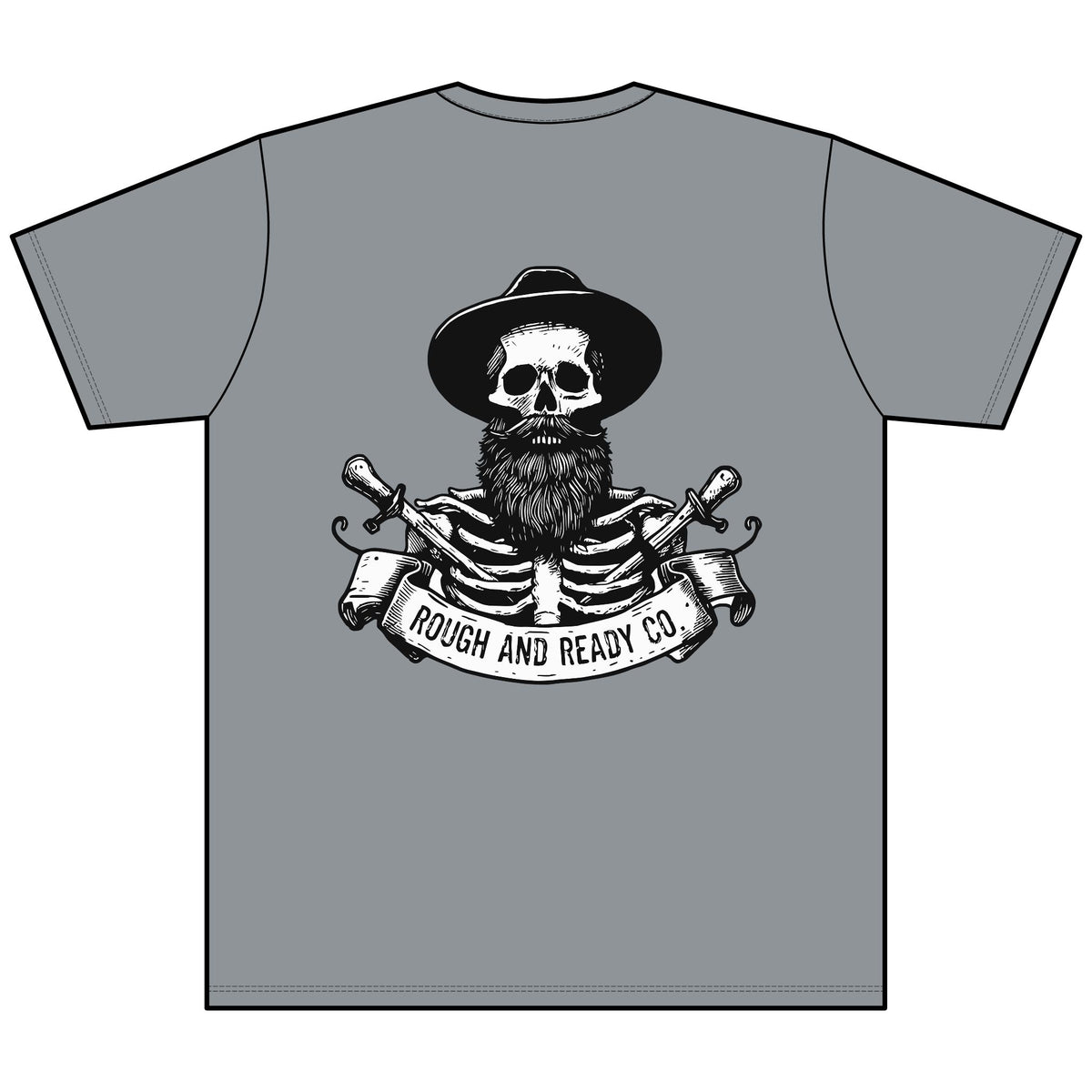 The "Rough and Ready Co."  V-Neck Tee