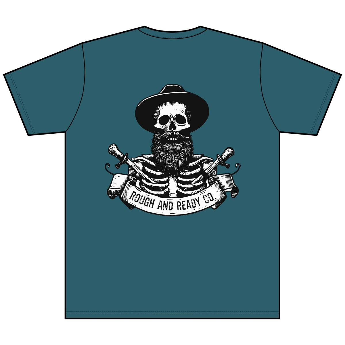 The "Rough and Ready Co."  V-Neck Tee