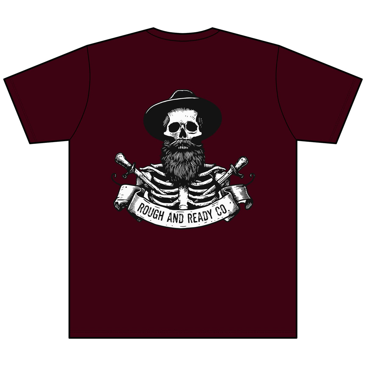 The "Rough and Ready Co."  V-Neck Tee