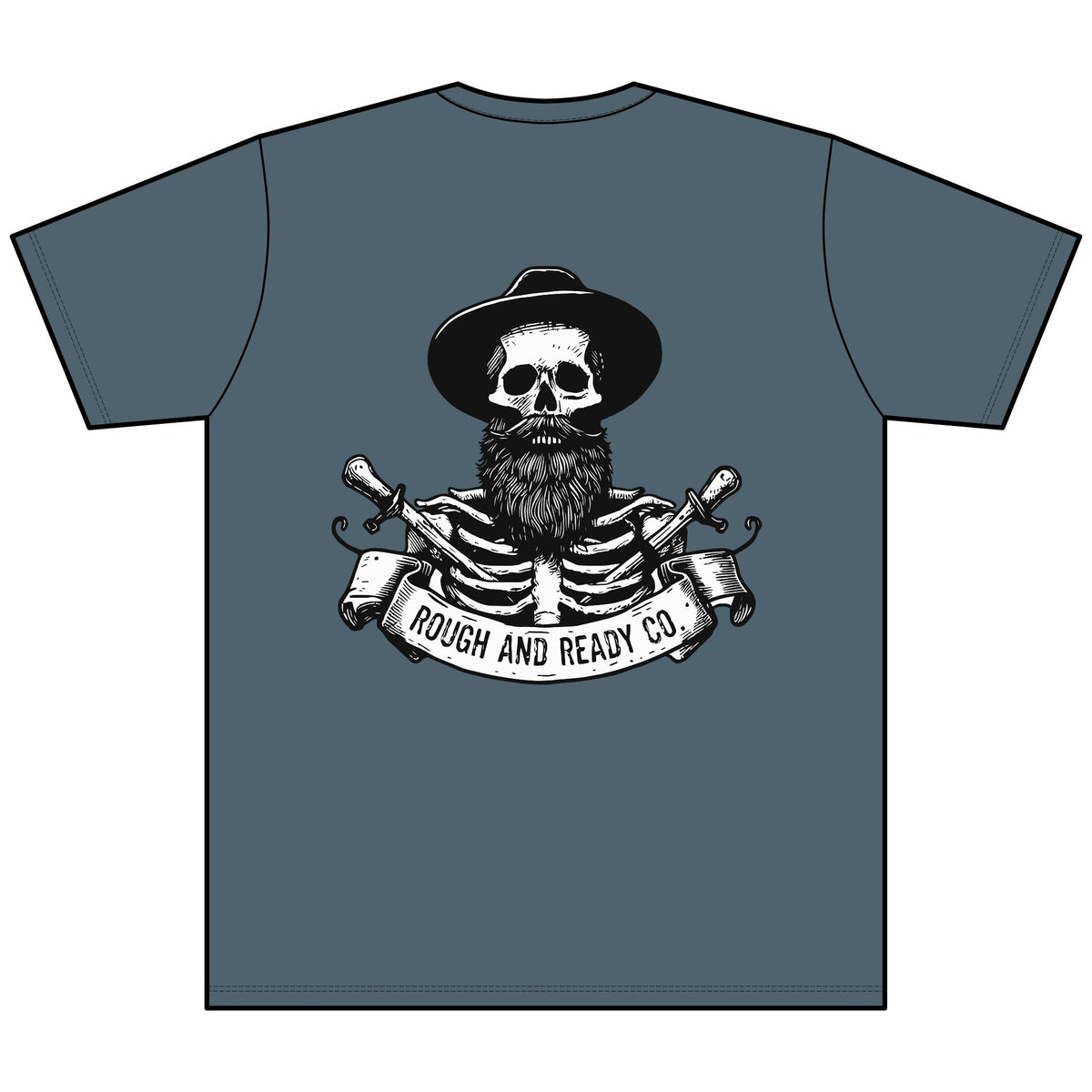 The "Rough and Ready Co."  V-Neck Tee
