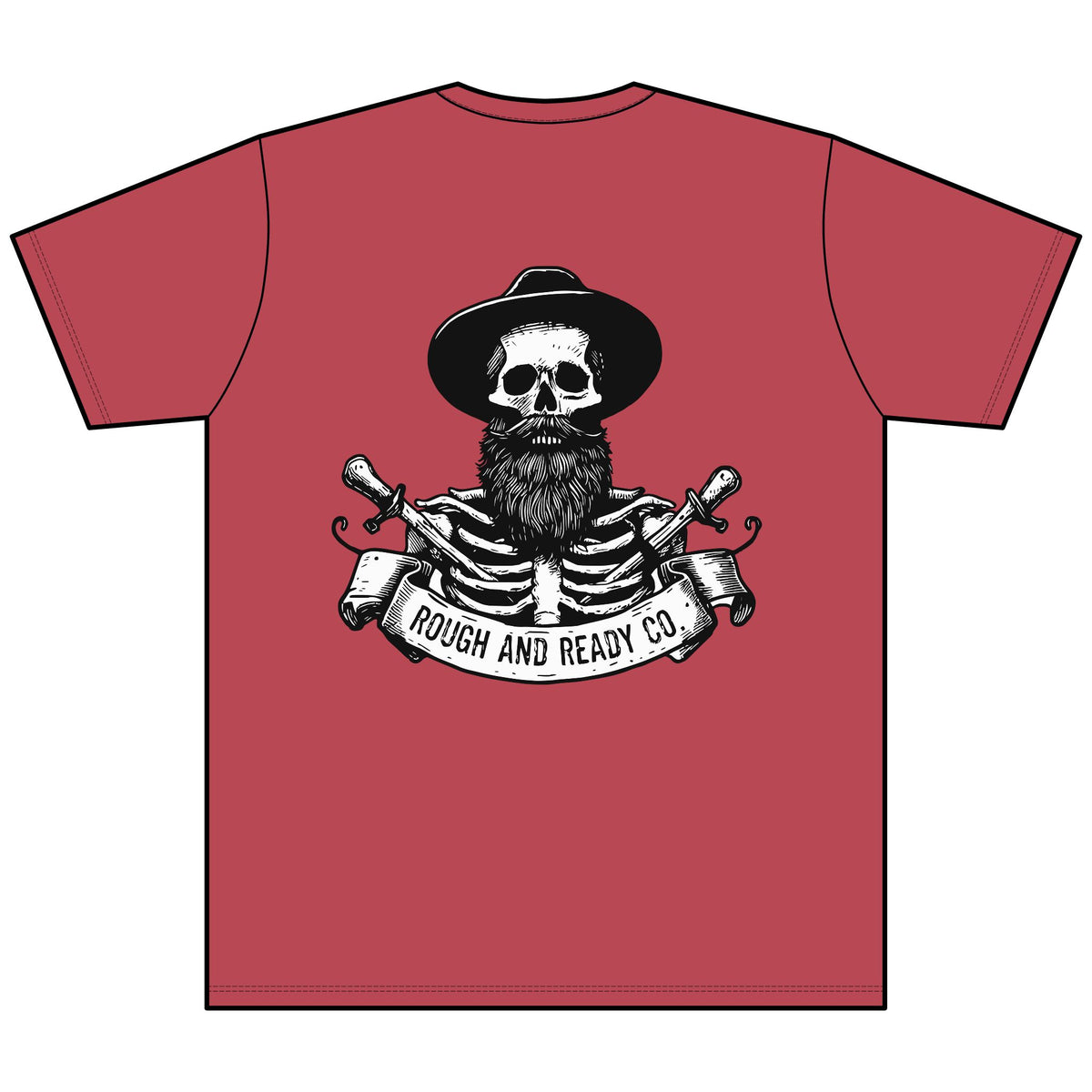 The "Rough and Ready Co."  V-Neck Tee