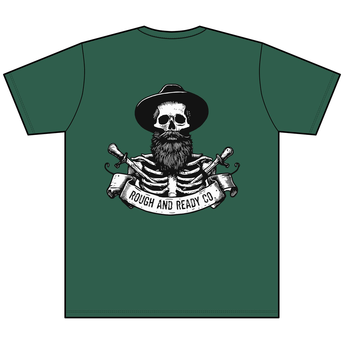 The "Rough and Ready Co."  V-Neck Tee