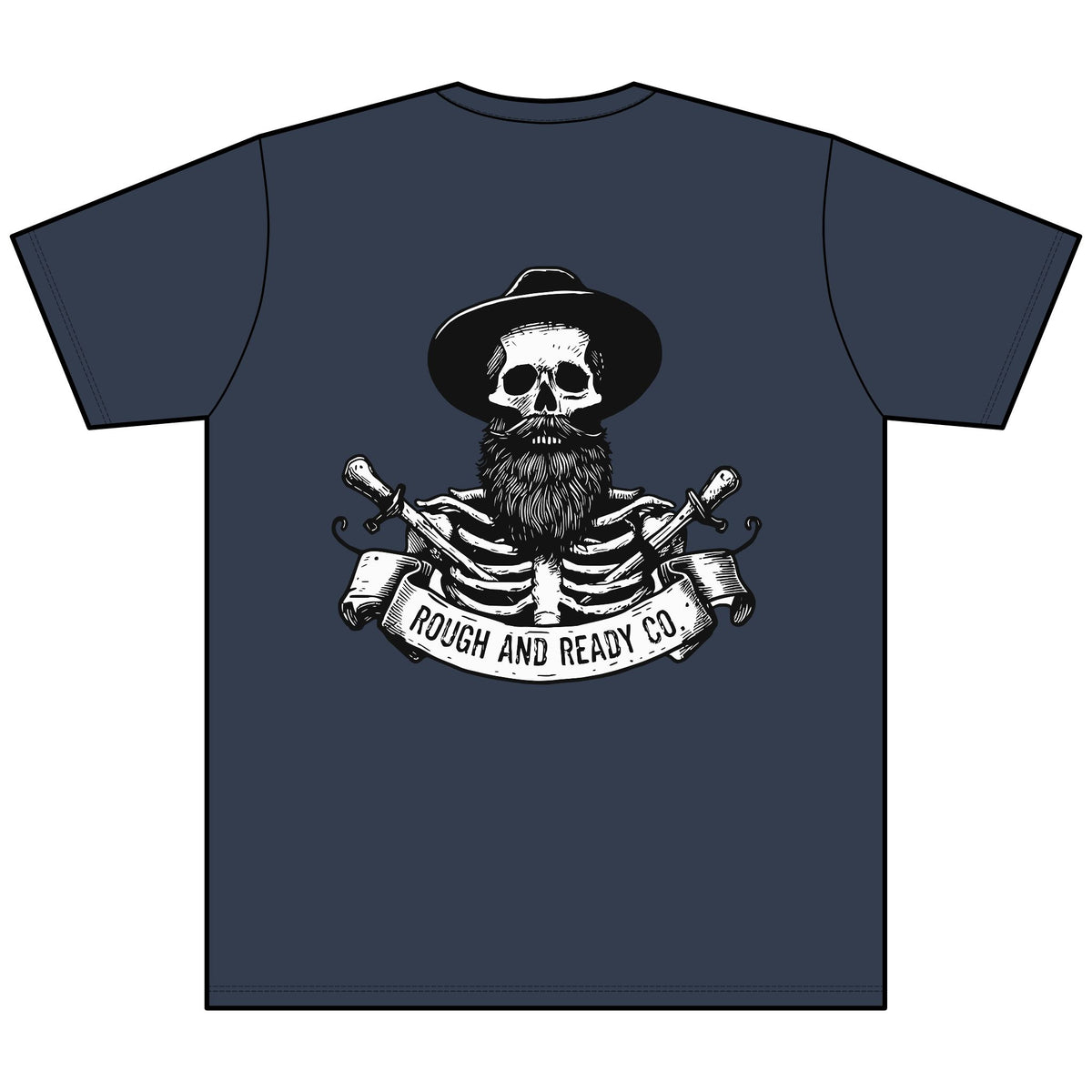 The "Rough and Ready Co."  V-Neck Tee