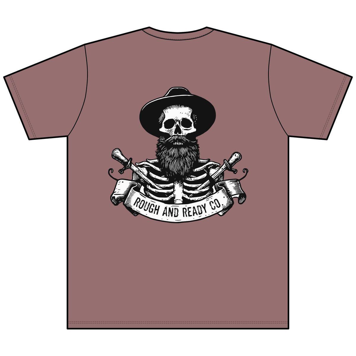 The "Rough and Ready Co."  V-Neck Tee