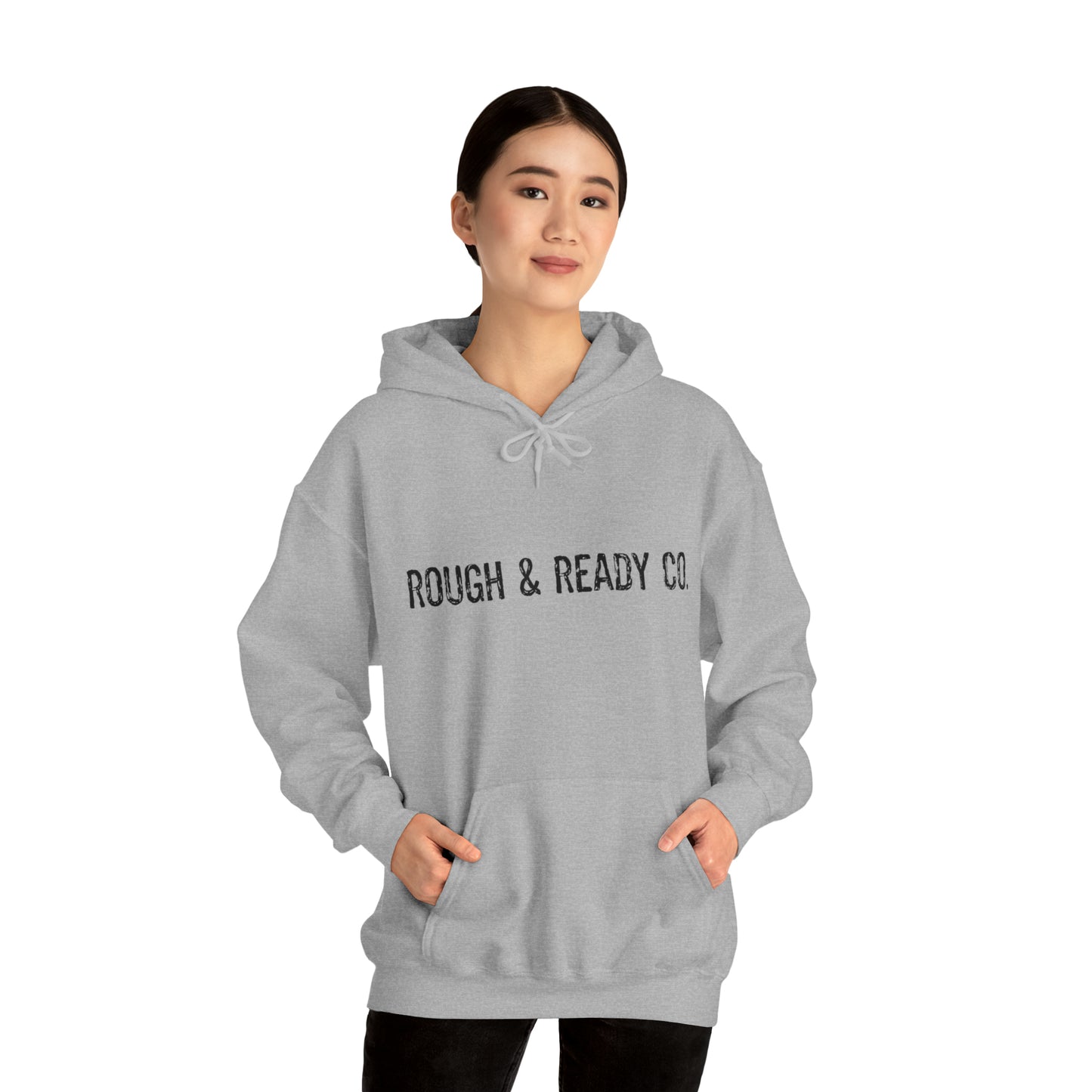 The Rough and Ready Co. Heavy Hooded Sweatshirt