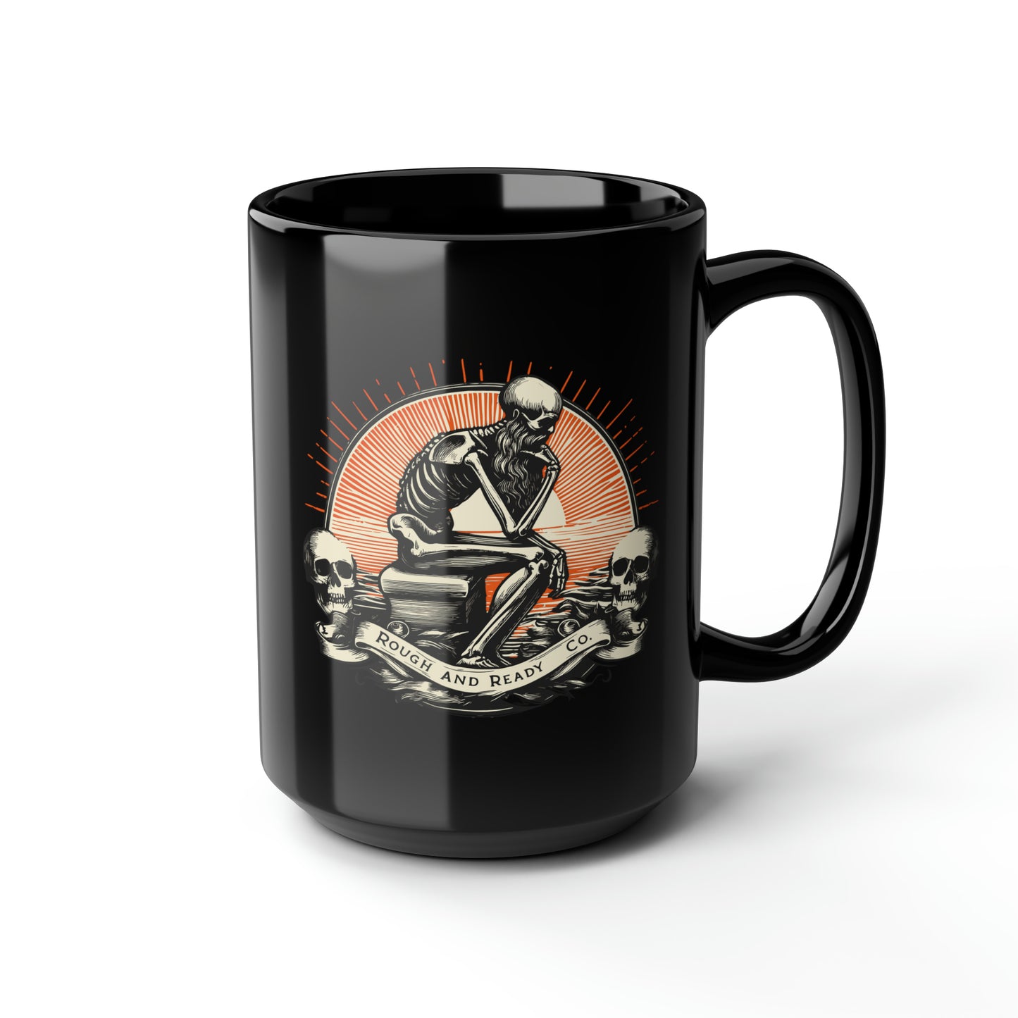 The "Thinker” Rough and Ready Co. 15oz Mug