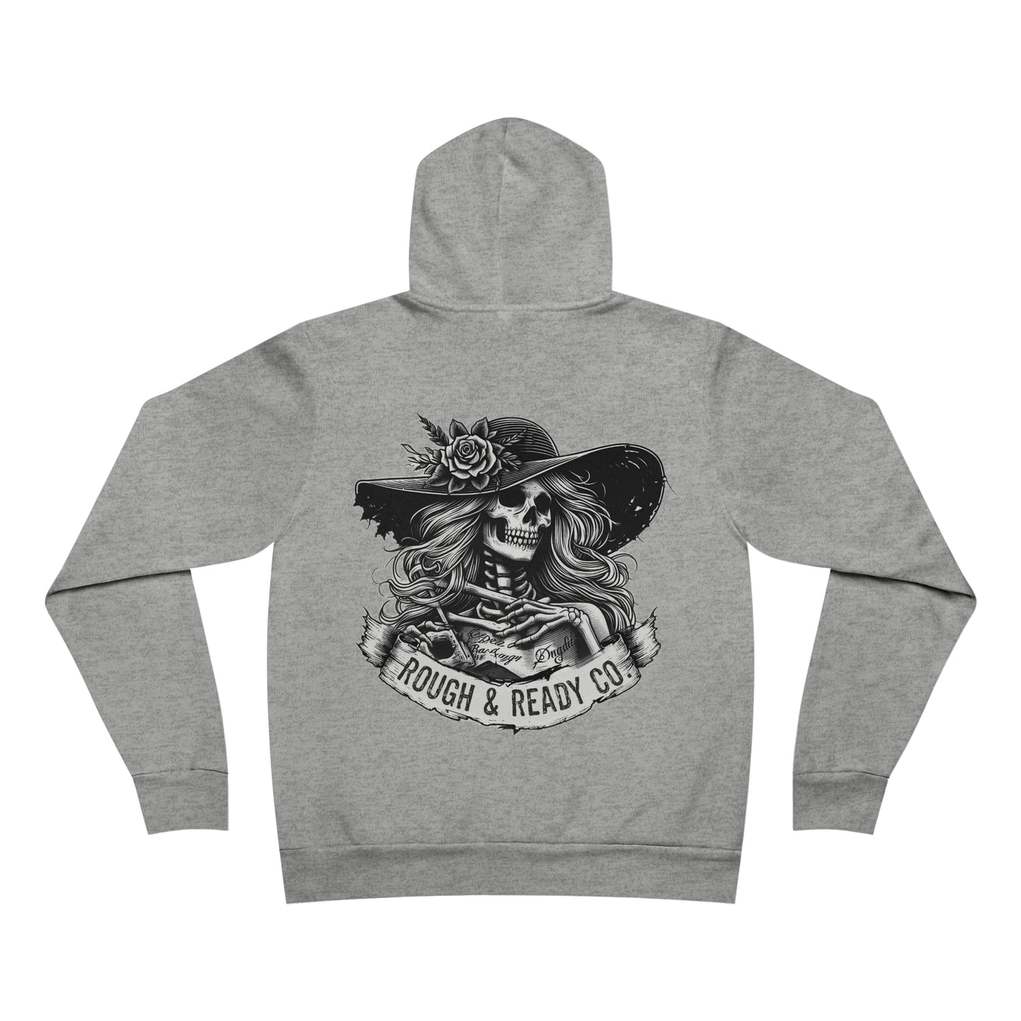 The "W.O.G.O." Rough and Ready Co. -Sponge Fleece Pullover Hoodie