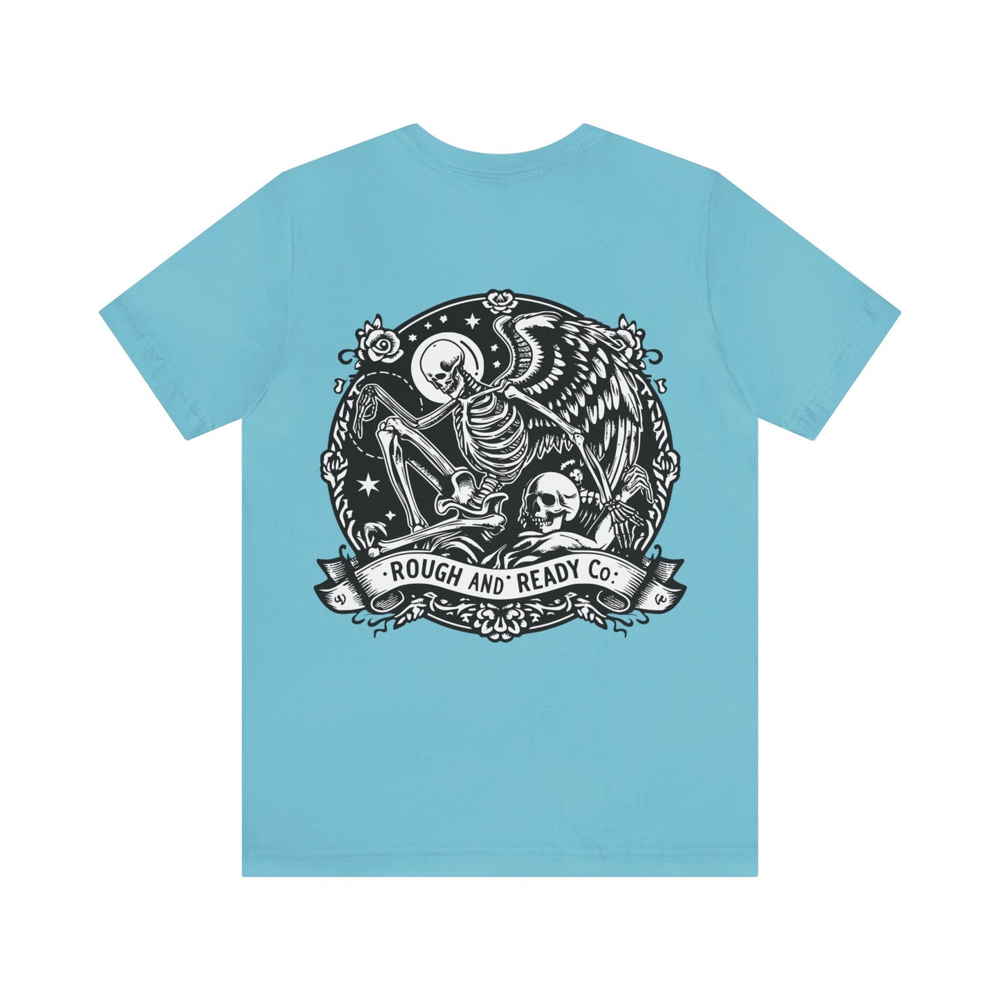 The "Skele-Angel" - Rough and Ready Co. Short Sleeve Tee