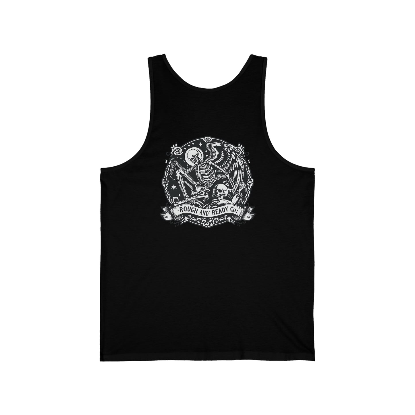 The "Skele-Angel" Rough and Ready Co. Tank Top