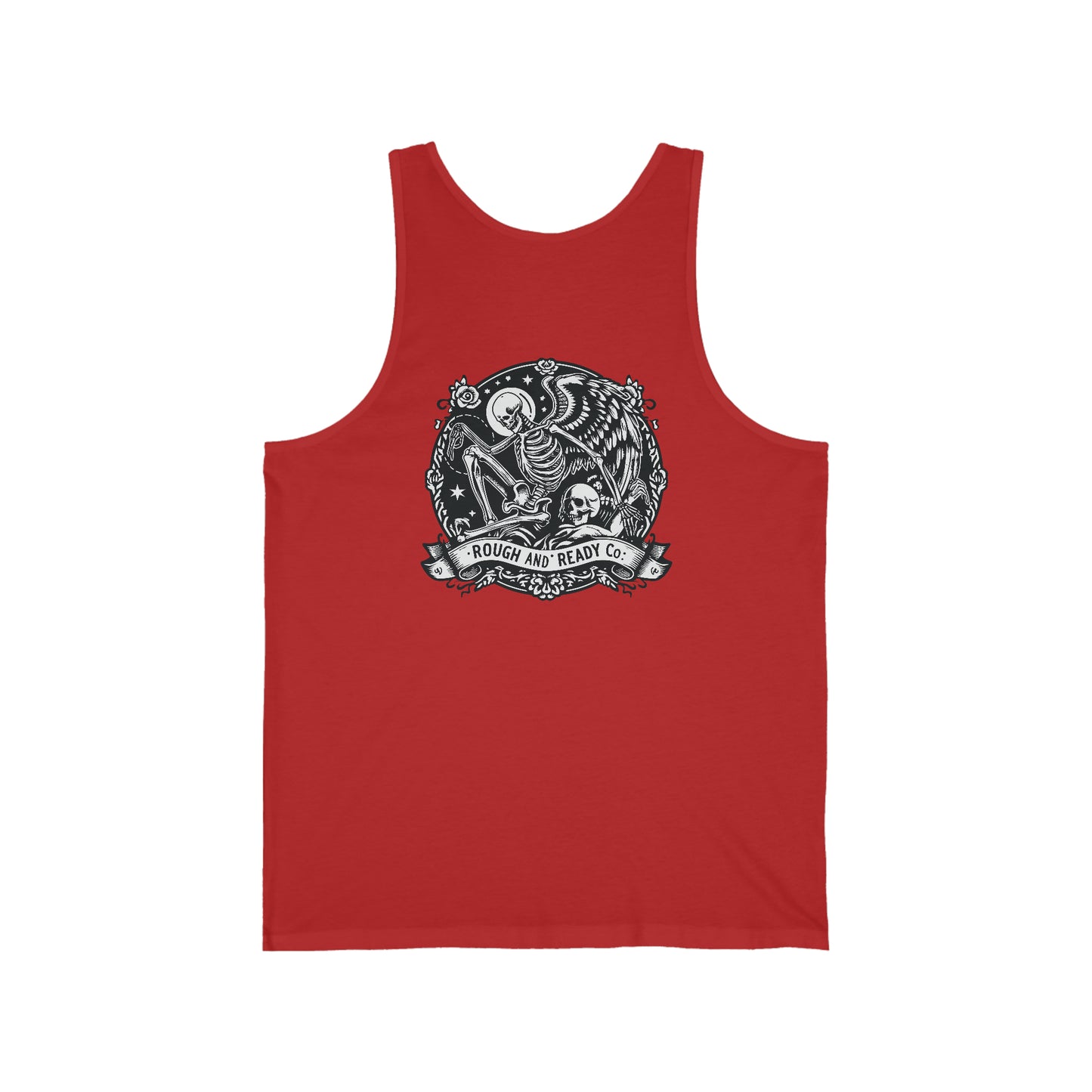 The "Skele-Angel" Rough and Ready Co. Tank Top