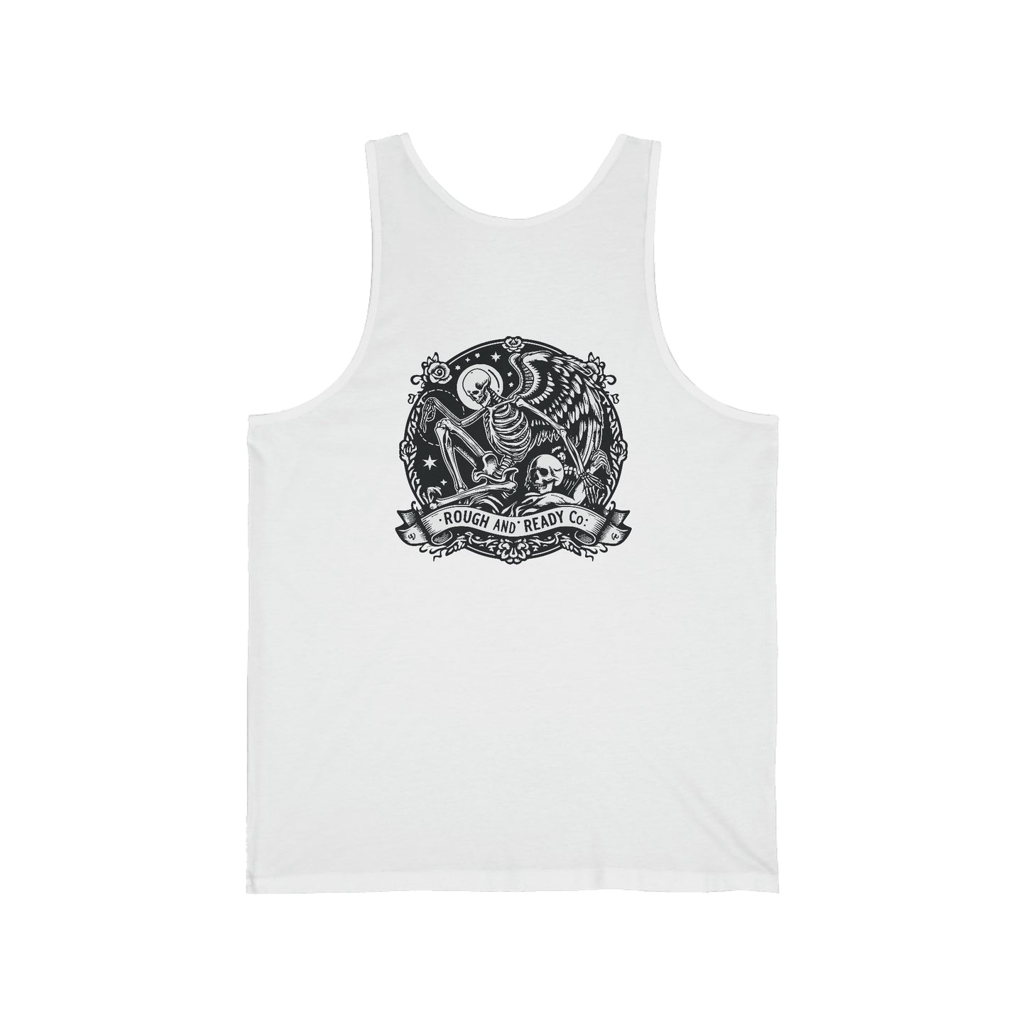 The "Skele-Angel" Rough and Ready Co. Tank Top