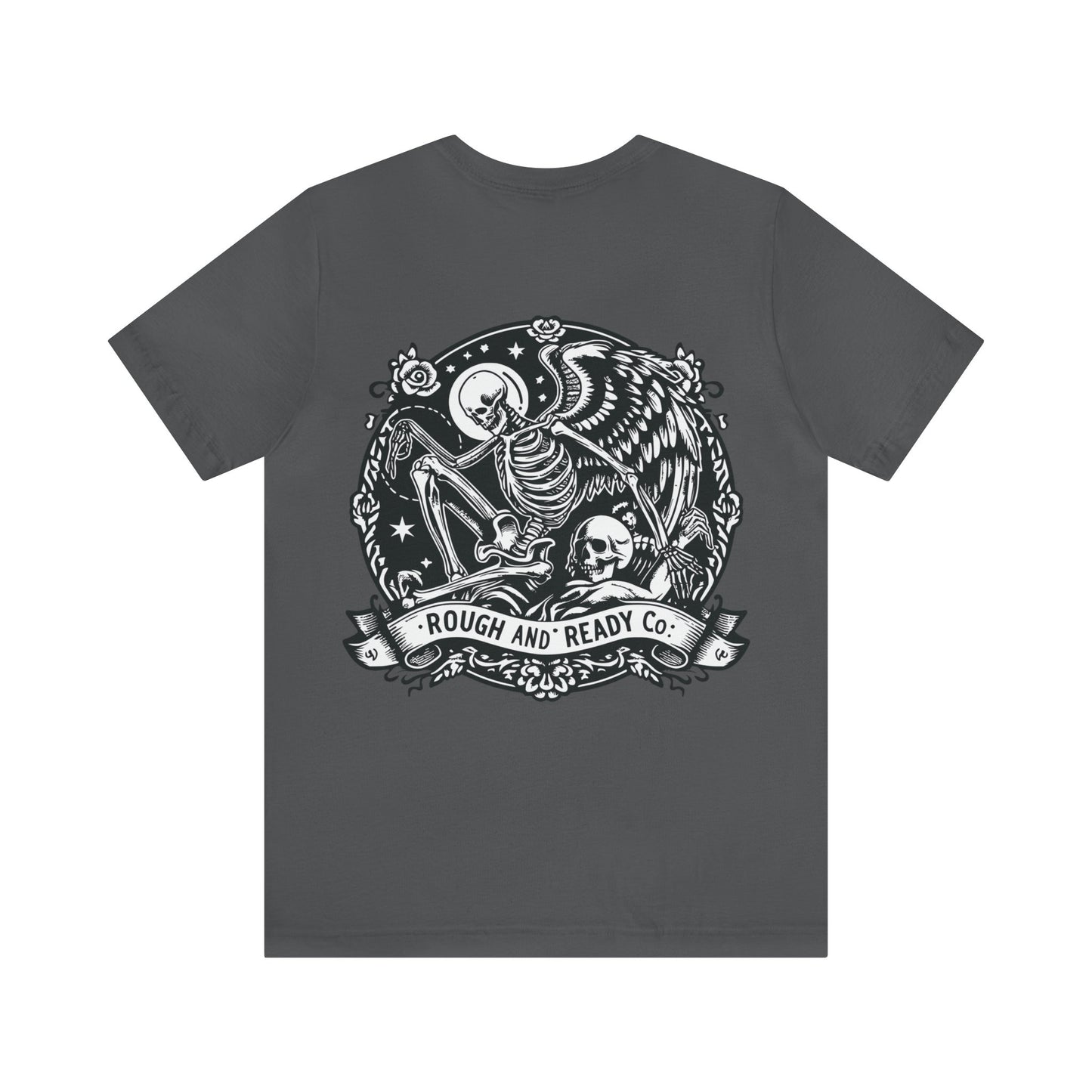 The "Skele-Angel" - Rough and Ready Co. Short Sleeve Tee