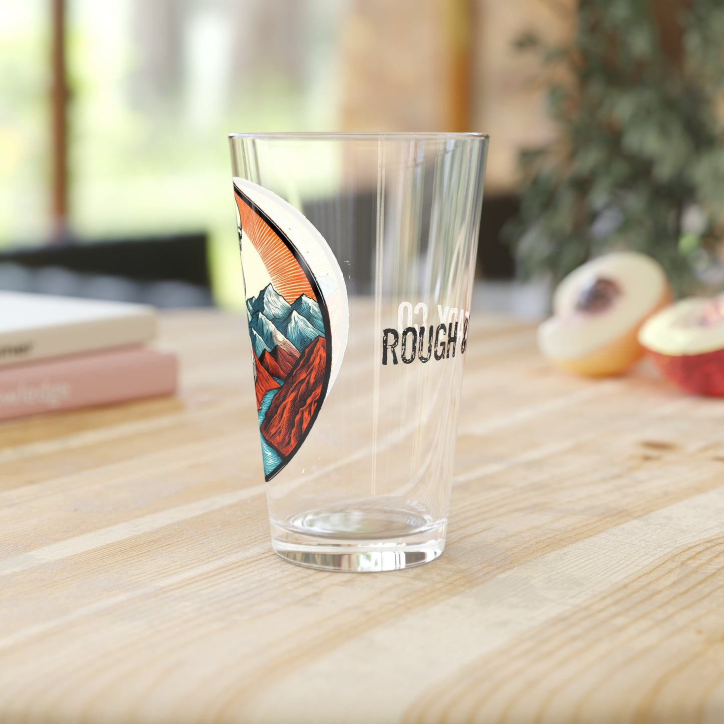 The "Quest" Rough and Ready Co. 16oz Pint Glass