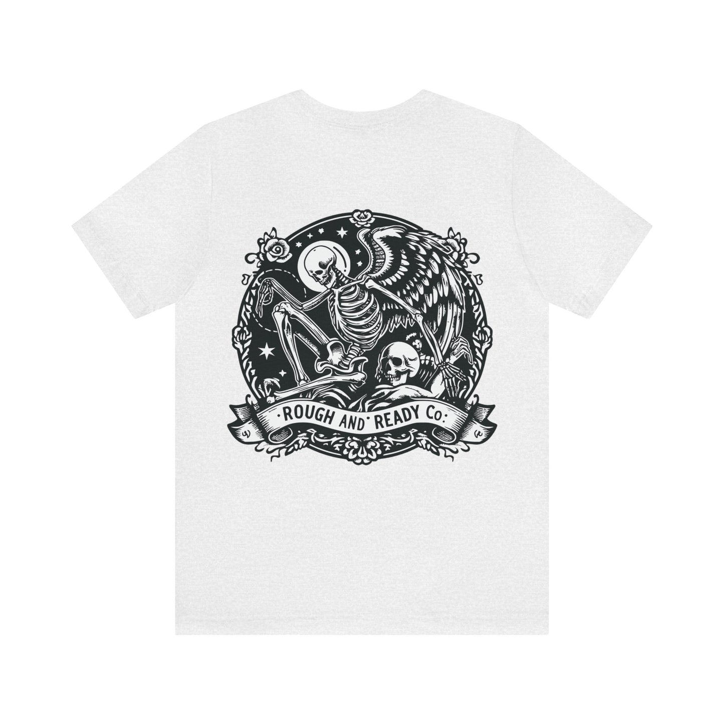 The "Skele-Angel" - Rough and Ready Co. Short Sleeve Tee