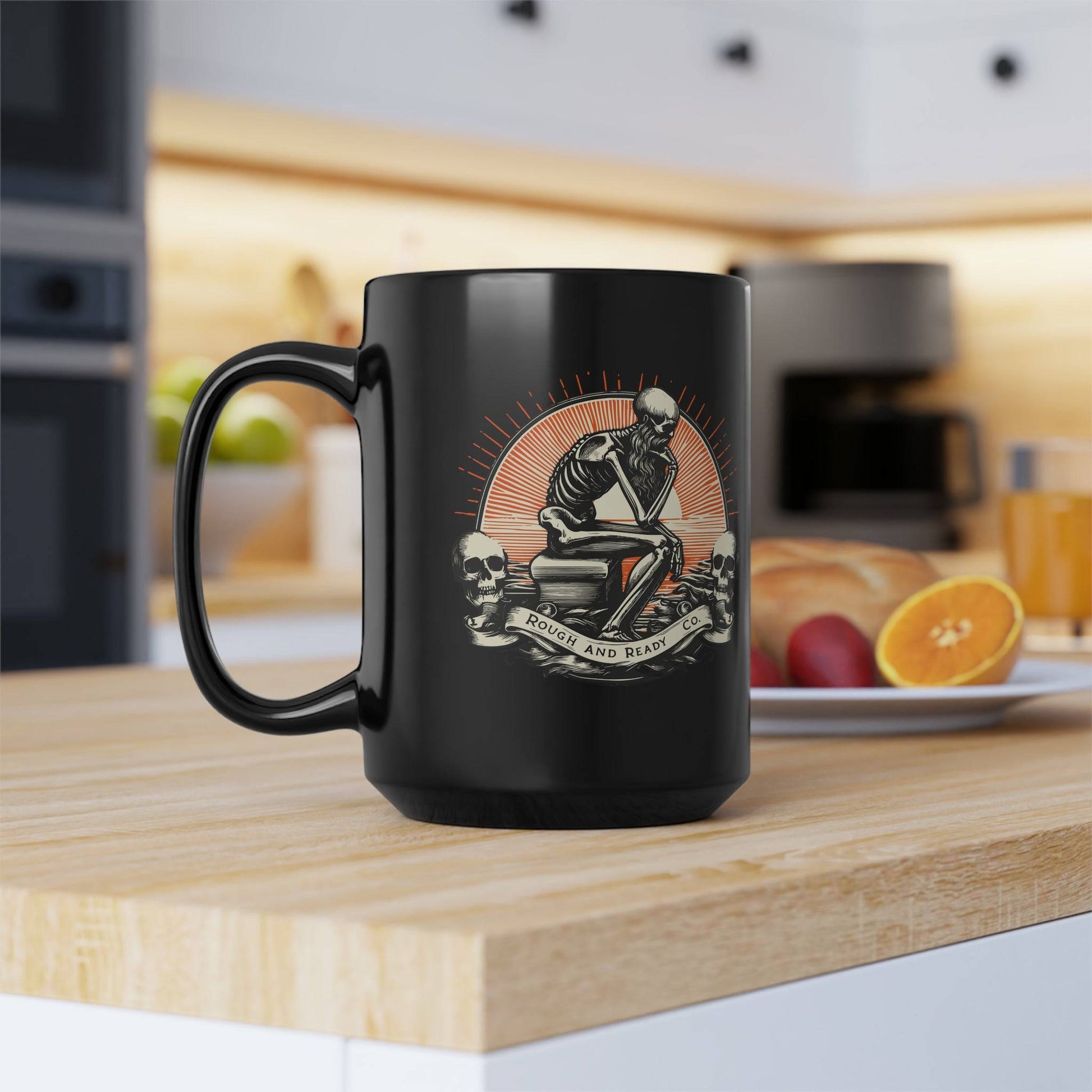 The “Thinker” Rough and Ready Co. 15oz Mug