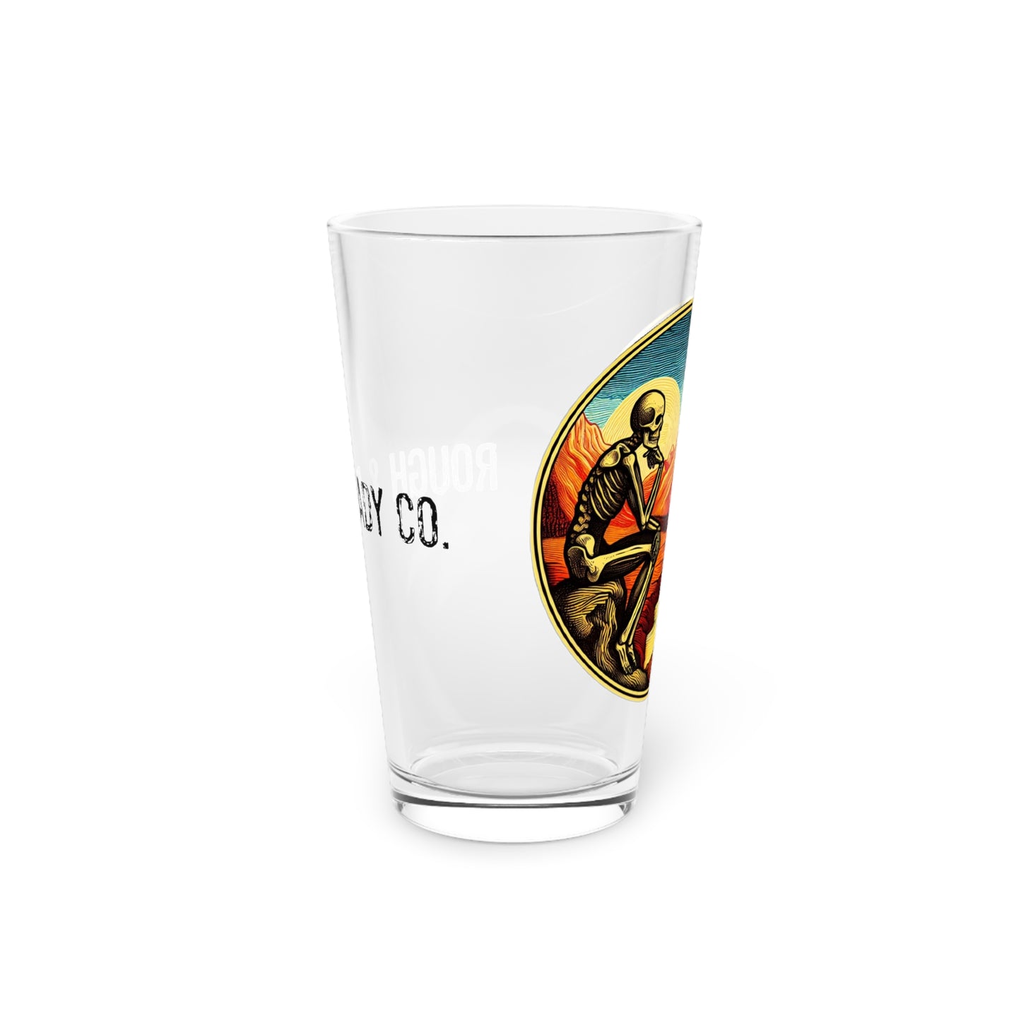 The "Canyon" Rough and Ready Co. 16oz Pint Glass