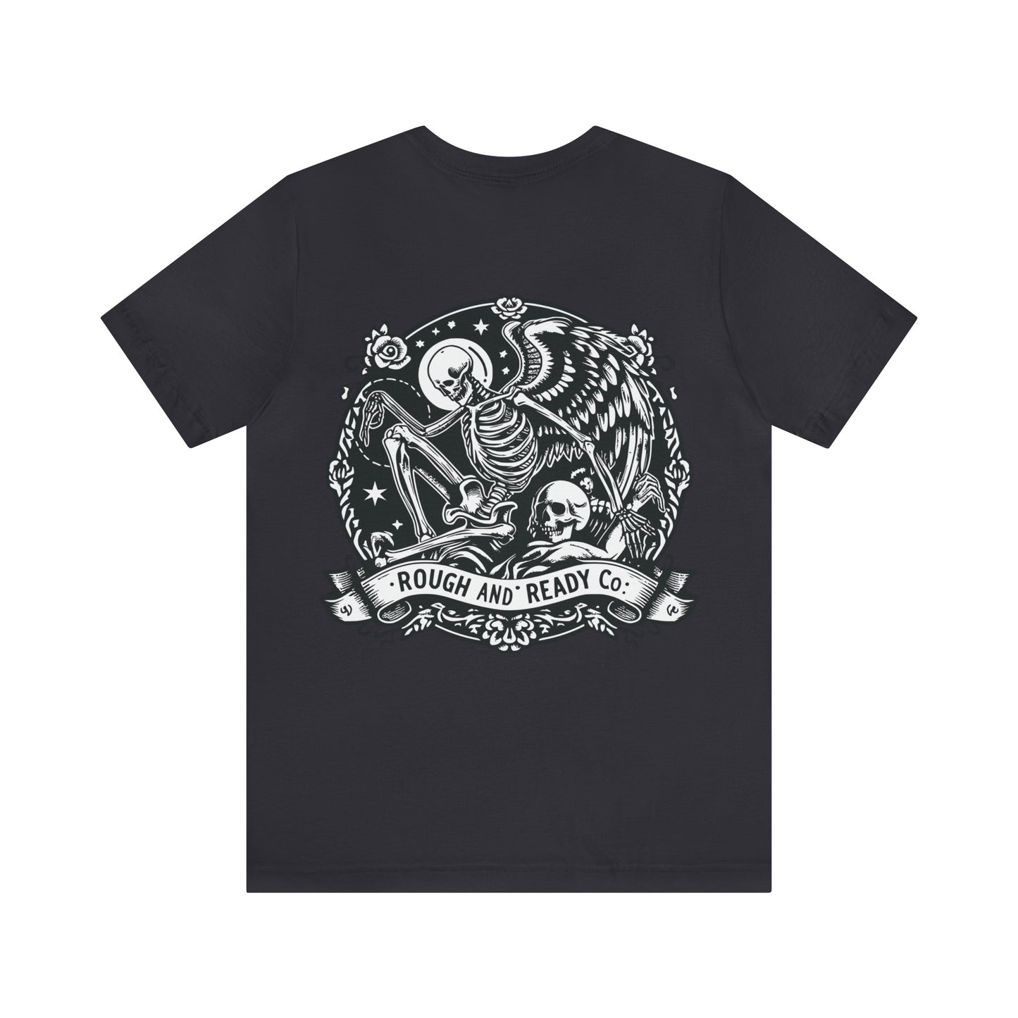 The "Skele-Angel" - Rough and Ready Co. Short Sleeve Tee