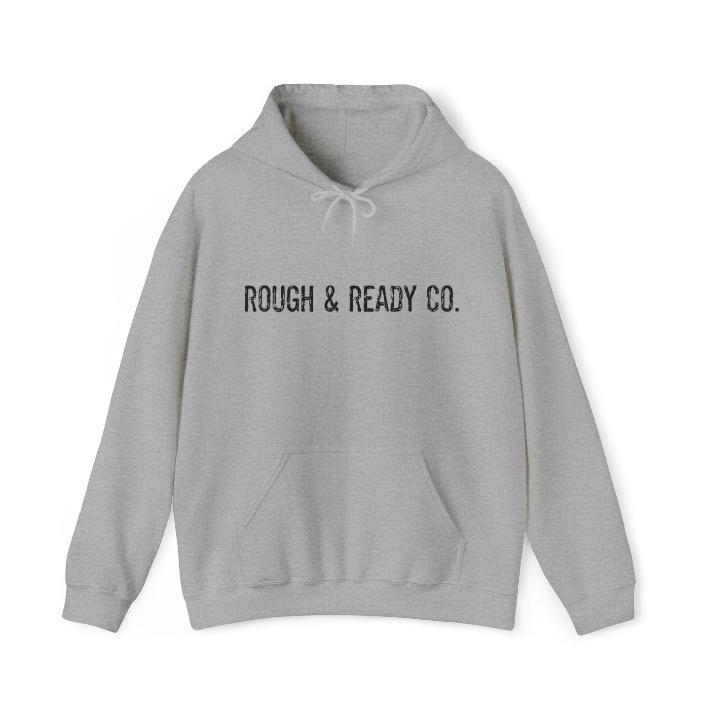 The Rough and Ready Co. Heavy Hooded Sweatshirt