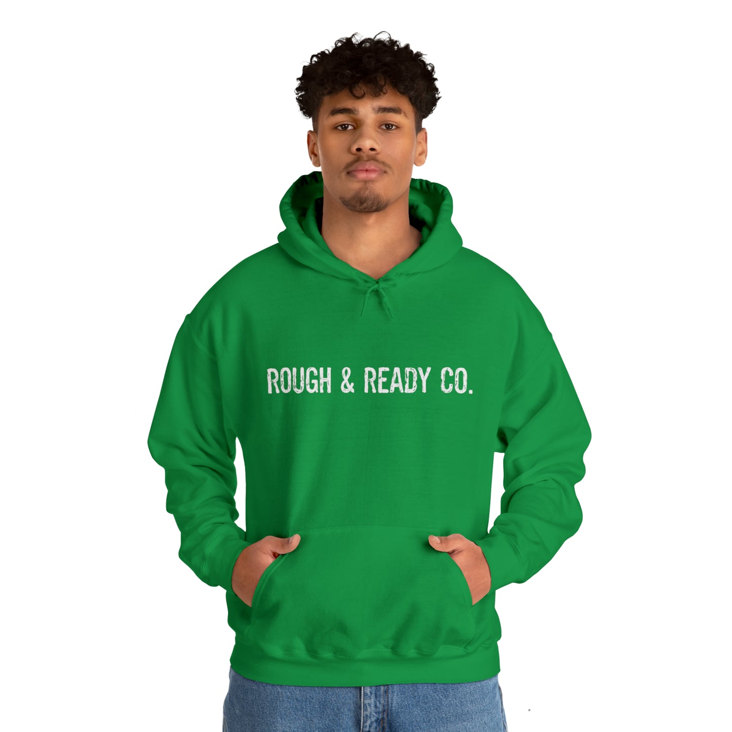 The Rough and Ready Co. Heavy Hooded Sweatshirt