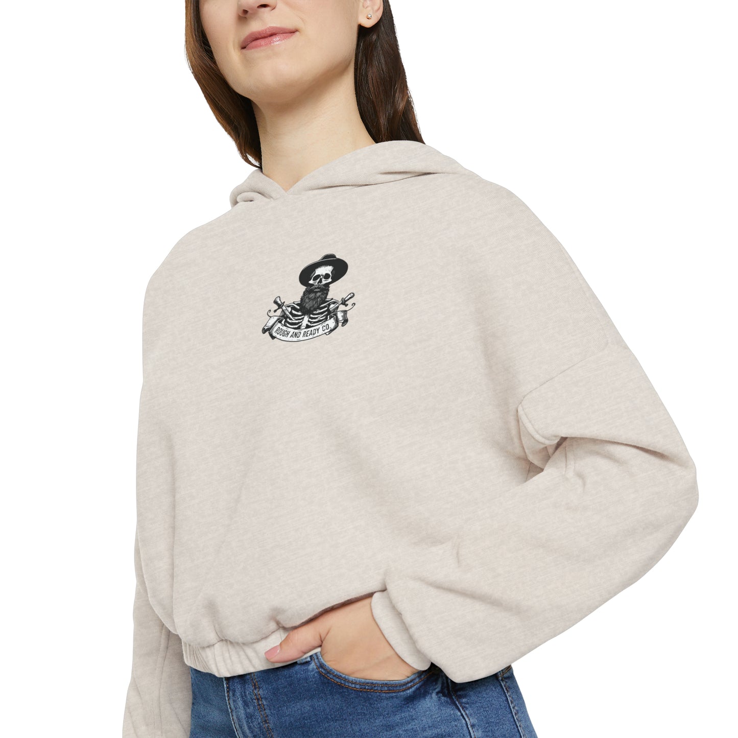 The "Nectary" Rough and Ready Co. Women's Cinched Bottom Hoodie