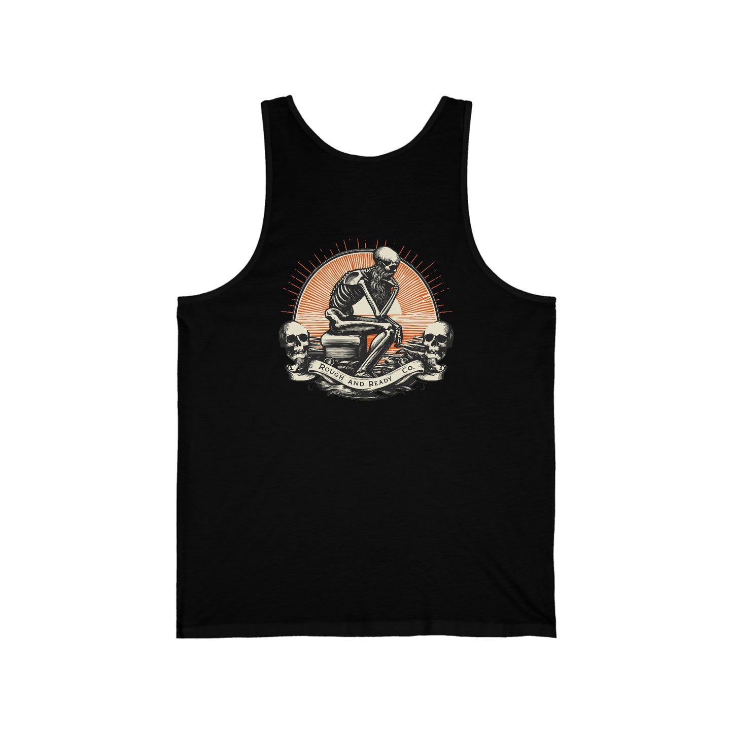 The "Thinker" Rough and Ready Co. Tank Top