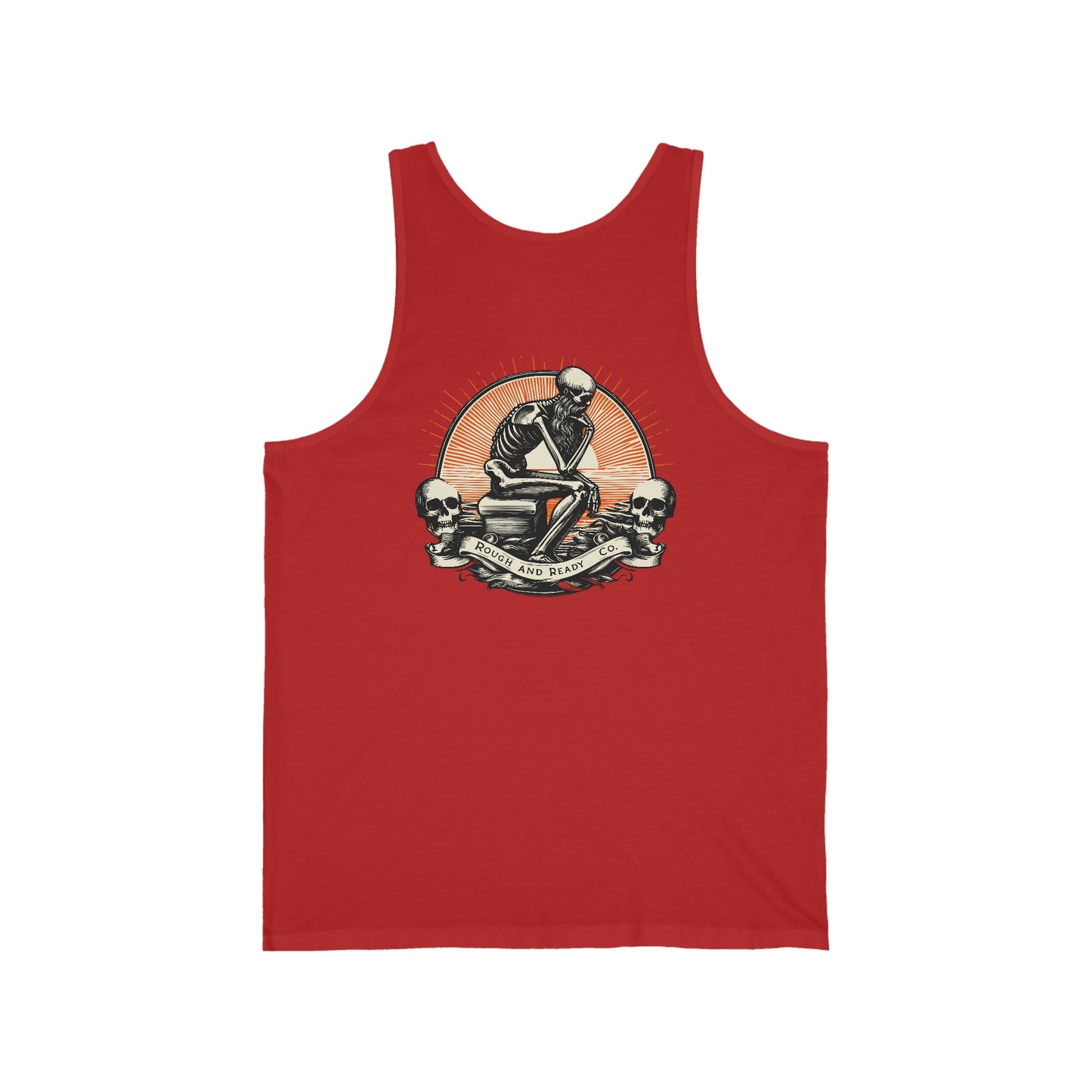 The "Thinker" Rough and Ready Co. Tank Top