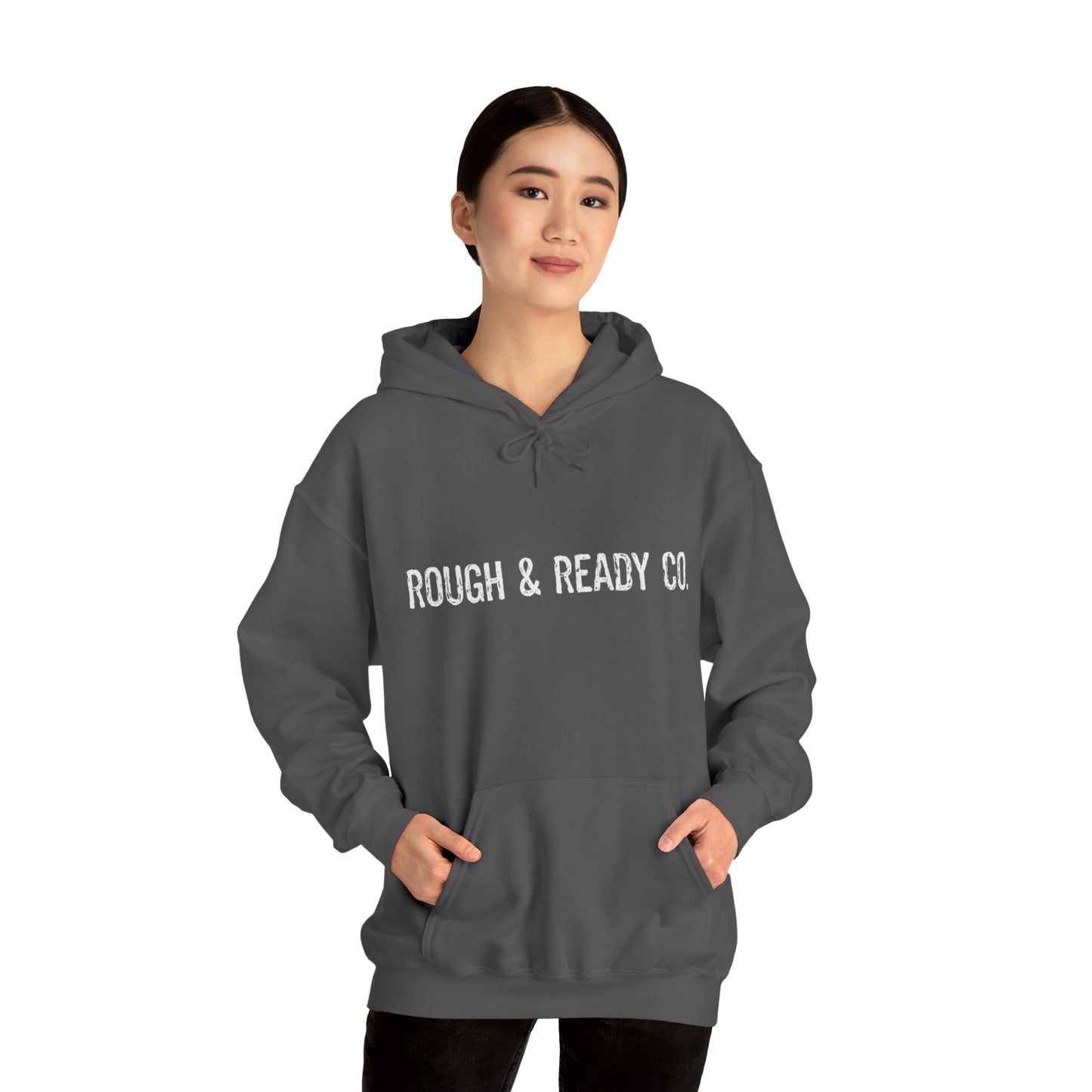 The Rough and Ready Co. Heavy Hooded Sweatshirt