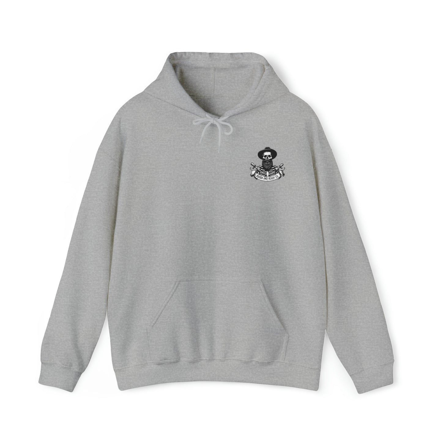 The "Fedora" Rough and Ready Co. Heavy Hooded Sweatshirt