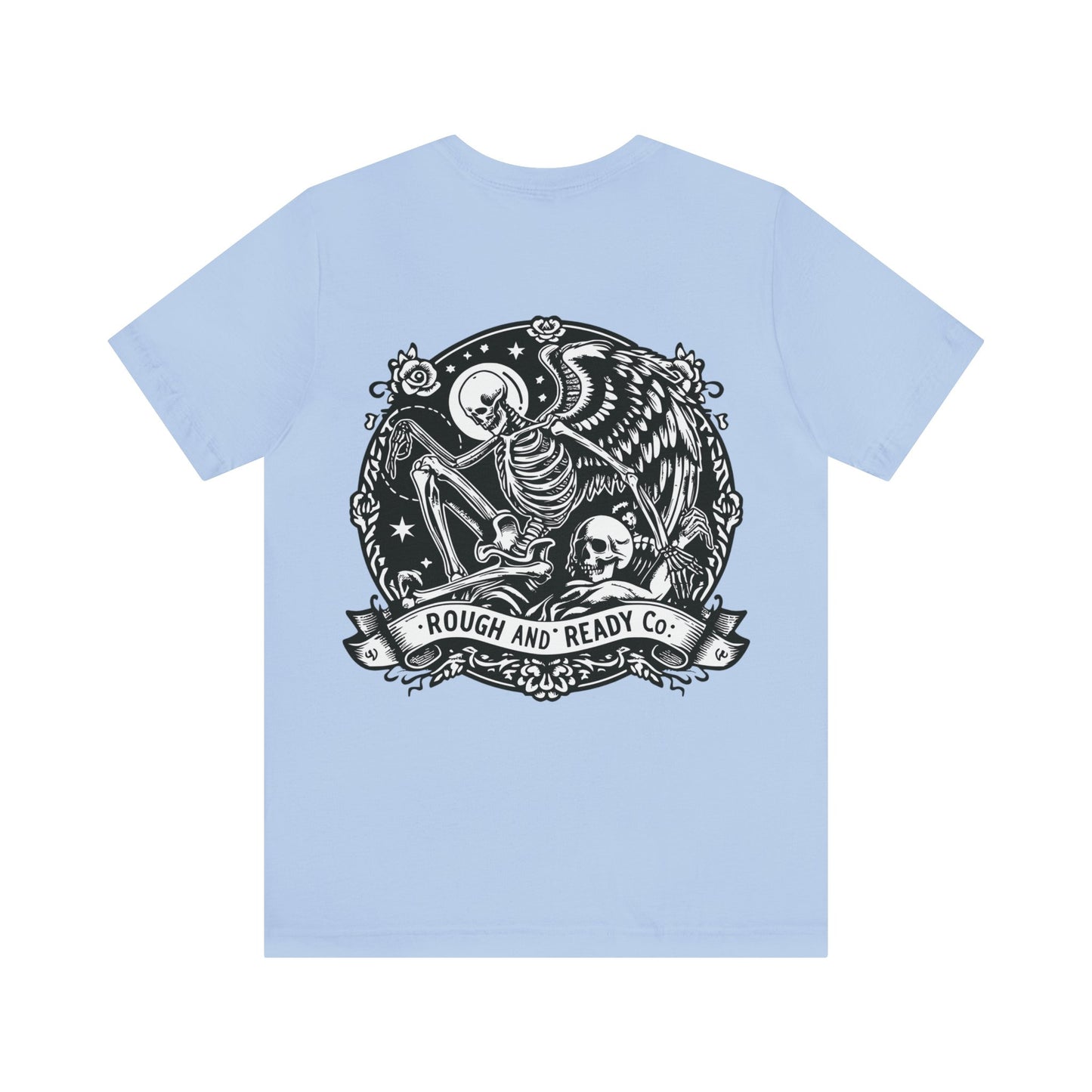 The "Skele-Angel" - Rough and Ready Co. Short Sleeve Tee