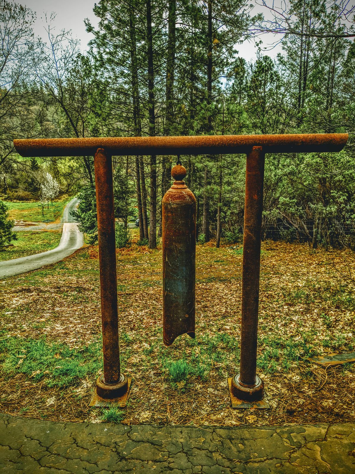 Reclaimed Industrial Steel Bells